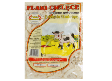 Flaki cielęce krojone gotowane